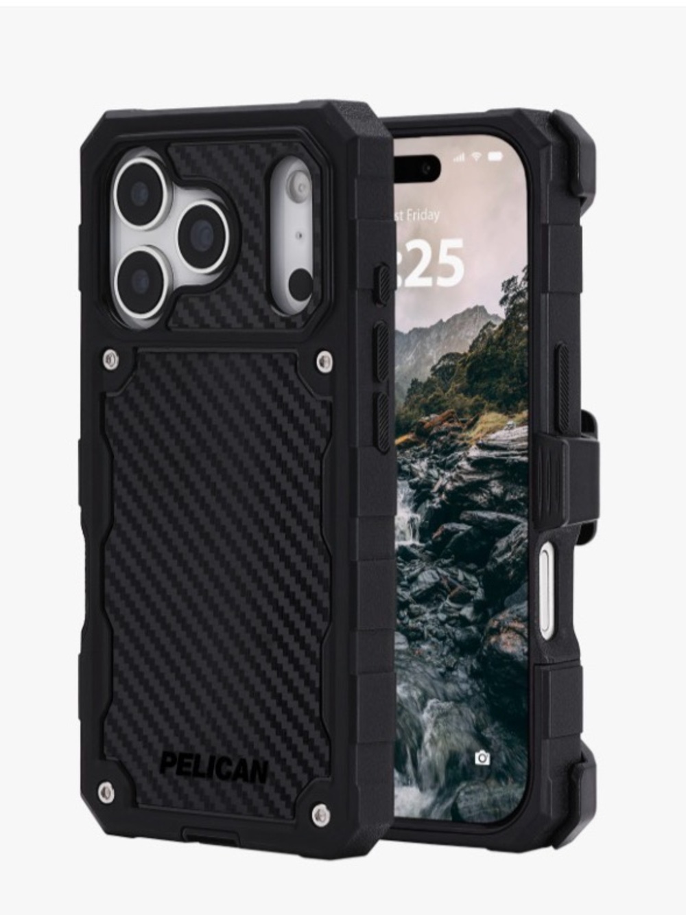 Pelican Shield Black Magnetic Case for Apple iPhone 17 Pro - New